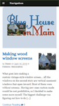 Mobile Screenshot of bluehouseonmain.com